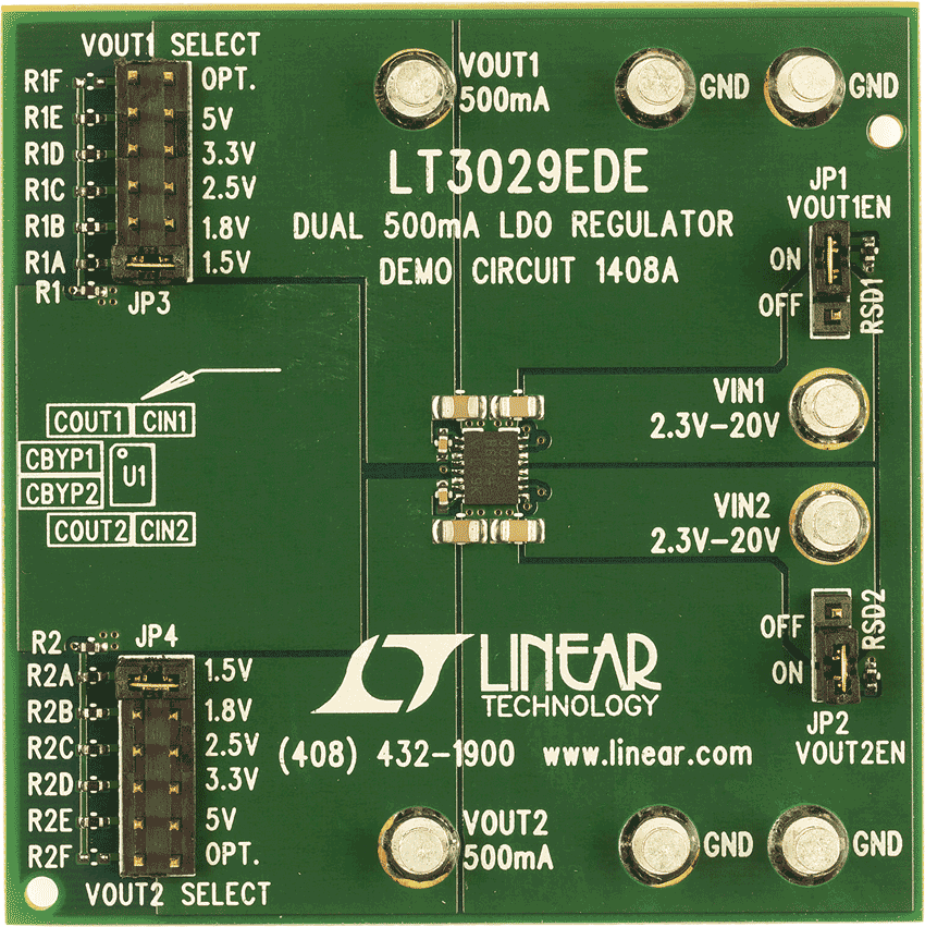 DC1408A Demo Board