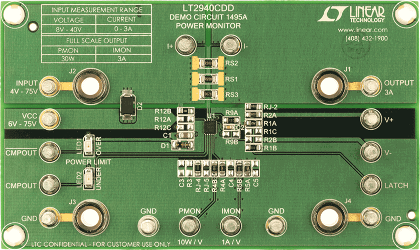 DC1495A Demo Board