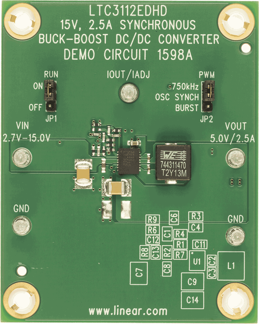 DC1598A Demo Board