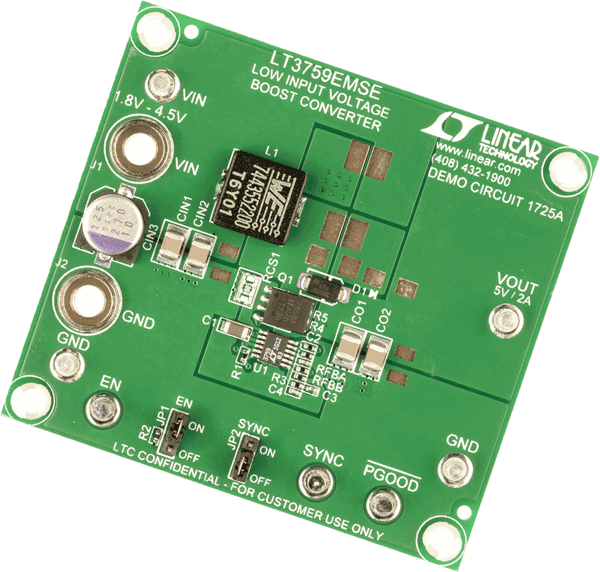DC1725A Demo Board