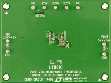 DC1749B Demo Board