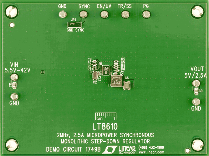 DC1749B Demo Board