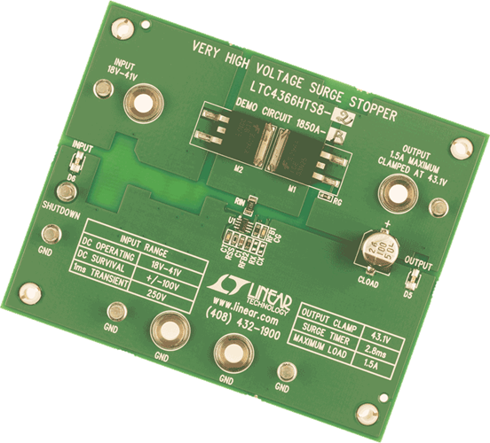 DC1850A-B Demo Board