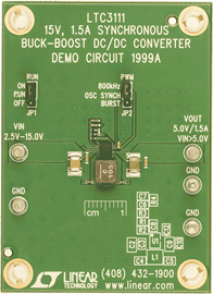 DC1999A-LTC3111EDE Demo Board