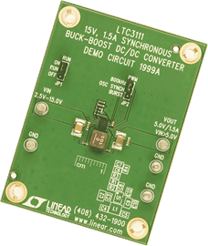 DC1999A-LTC3111EDE Demo Board