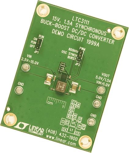 DC1999A-LTC3111EDE Demo Board