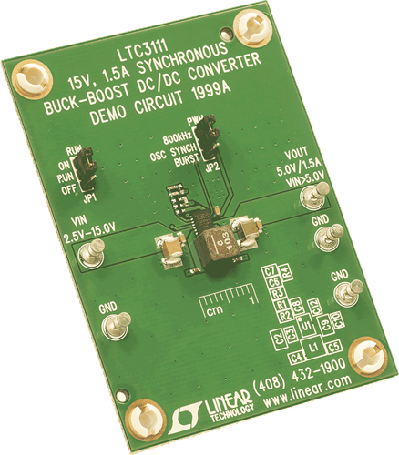 DC1999A-LTC3111EDE Demo Board