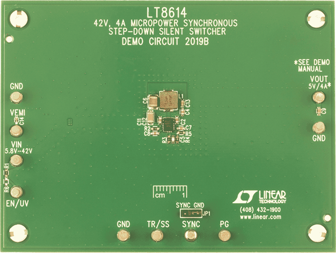 DC2019B Demo Board