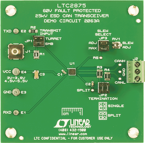 DC2063A Demo Board