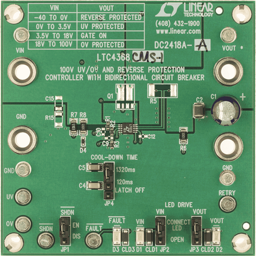 DC2418A-A Demo Board
