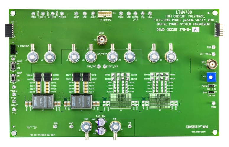 DC2784B-A Board Photo Top View