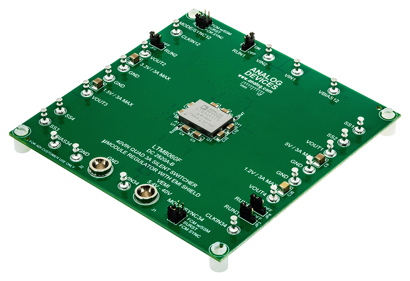DC2820A-B Board Photo Angle View