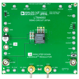 DC2879A Evaluation Board - Top View