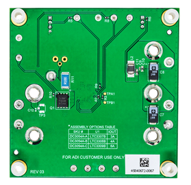 DC3054A-B Evaluation Board - Bottom View