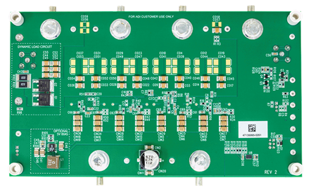 DC3195A-B Evaluation Board Photo Bottom Viiew