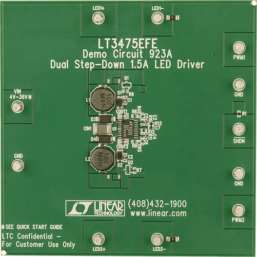 DC923A Demo Board
