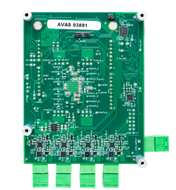 AD74413R Evaluation Board - Bottom View
