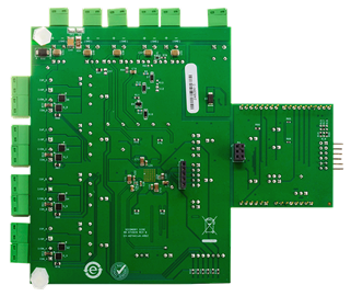 EVAL-AD74416H Board Photo Bottom View