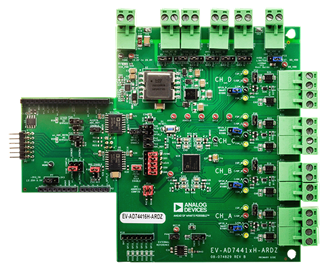 EVAL-AD74416H Board Photo Top View
