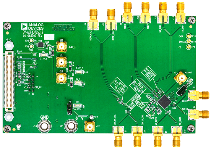 ADF4378SD1Z Evaluation Board - Top