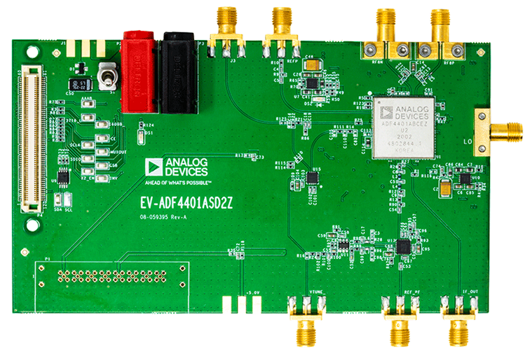 ADF4401A Evaluation Board - Top