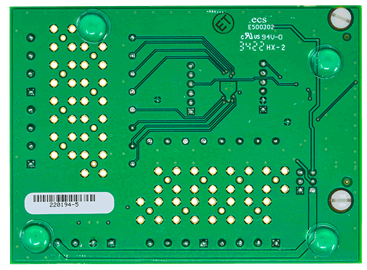 EV-ADGS2414DSDZ Evaluation Board - Bottom View