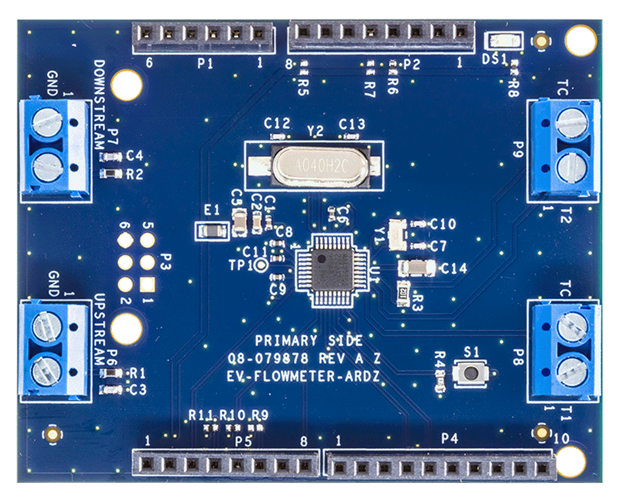 EV-FLOWMETER-ARDZ Board Photo Top View