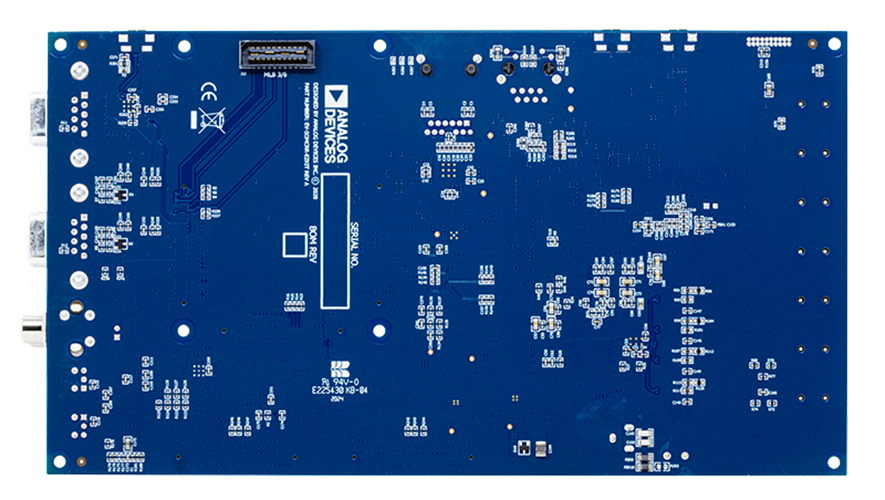 EV-SOMCRR-EZKIT Evaluation Board - Bottom View