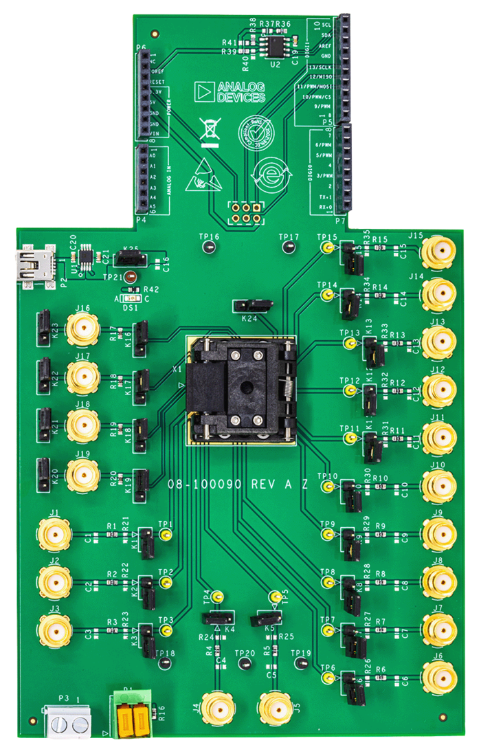 EVAL 24LGA33EBZ Board Photo Top View