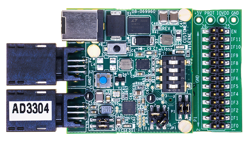 EVAL-AD3304KTZ Board Photo