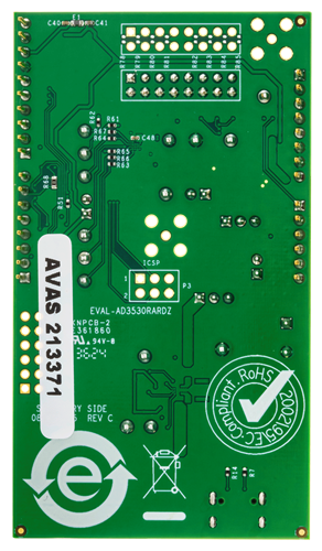 EVAL-AD3530R Board Photo Bottom