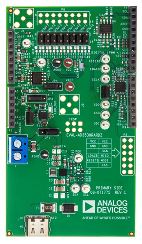 EVAL-AD3530R Board Photo Top View