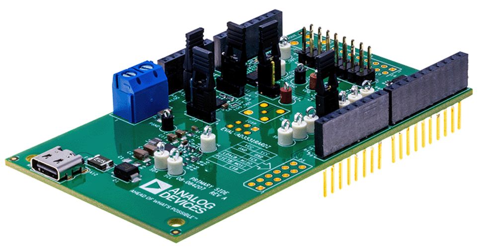 EVAL-AD3531R Evaluation Board Photo Angle View