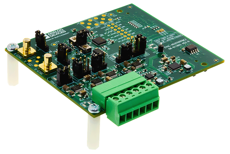 AD3552R Evaluation Board - Angle View