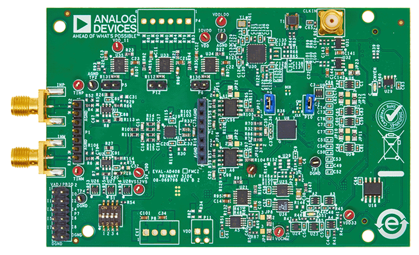 EVAL-AD4080-FMCZ Top View