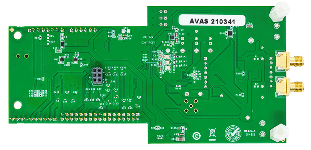 EVAL-AD4080ARDZ Board Photo Bottom View