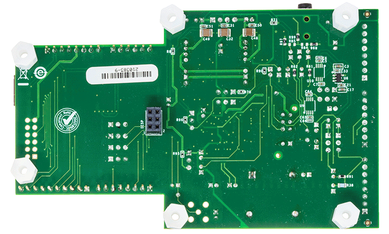 EVAL-AD4130-8 Evaluation Board - Bottom View