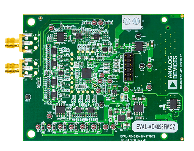 AD4696 Evaluation Board - Top View