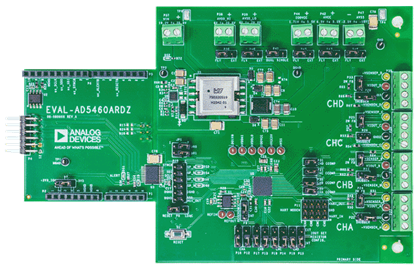 EVAL-AD5460ARDZ Board Photo Top View