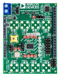EVAL-AD5675RARDZ Board Photo Top View