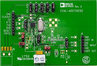 AD5700 Evaluation Board - Top View