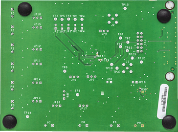 EVAL-AD5770RSDZ Evaluation Board - Bottom View