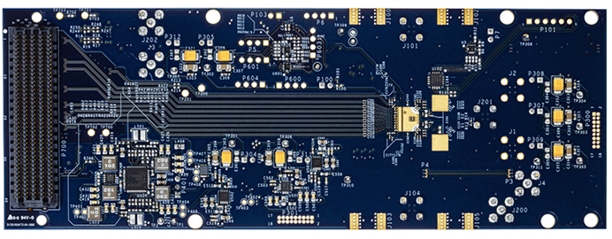 AD6688-3000EBZ Evaluation Board - Bottom View
