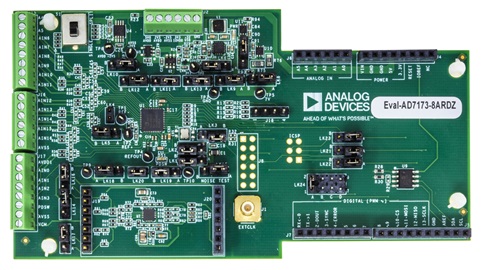 EVAL-AD7173-8ARDZ Board Photo Top View