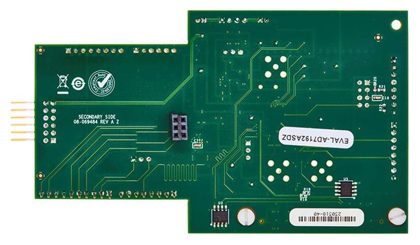 EVAL-AD7192ASDZ Board Photo Bottom View