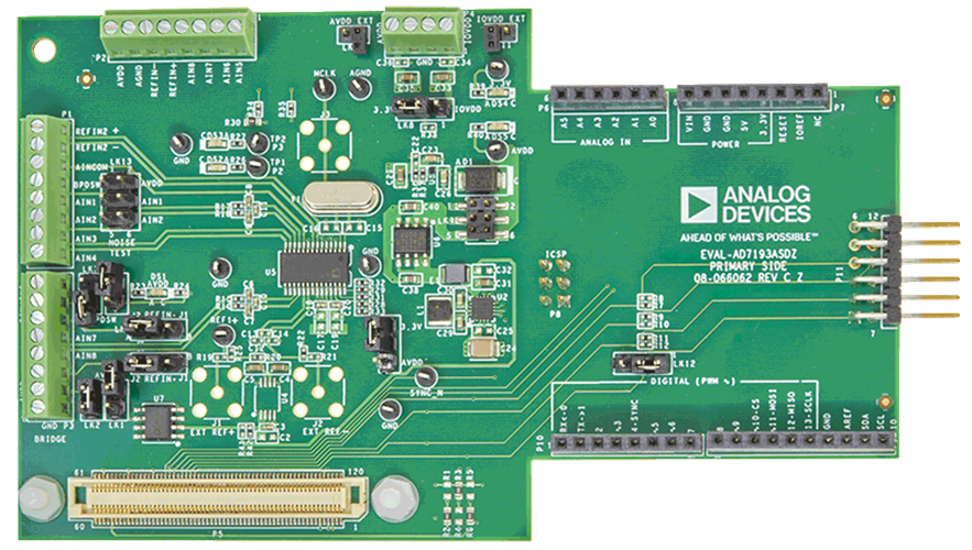 EVAL-AD7193ASDZ Top View