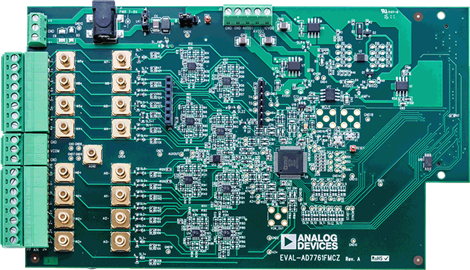 EVAL-AD7761FMCZ - Top View