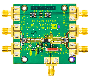 EVAL-ADA4255 Evaluation Board - Top View