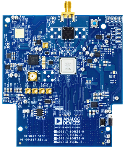 EVAL-AD9213-10GEBZ-B (Top View)