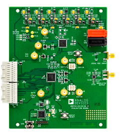 EVAL-AD9747 Evaluation Board - Top View